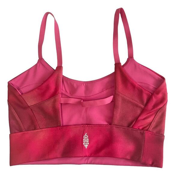 Free People Movement X Revolve NEW Beat The Heat Reversible Sports Bra Red Small - Picture 5 of 12